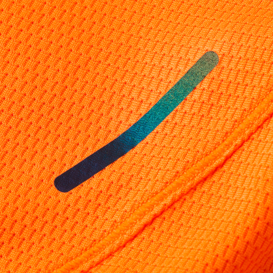 Mizuno Tech Light Dryaeroflow Short Sleeve Tee Tangelo